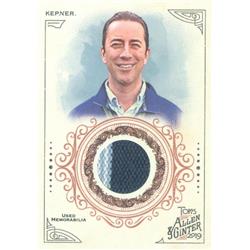 627065 Tyler Kepner Used Worn Relic Patch Trading Card - Baseball Writer, New York Times 2019 Topps Allen & Ginters - No.FSRATK