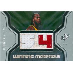 583415 Chris Wilcox Player Worn Jersey Patch Basketball Card - Seattle Supersonics 2007 Upper Deck Winning Materials - No.C54