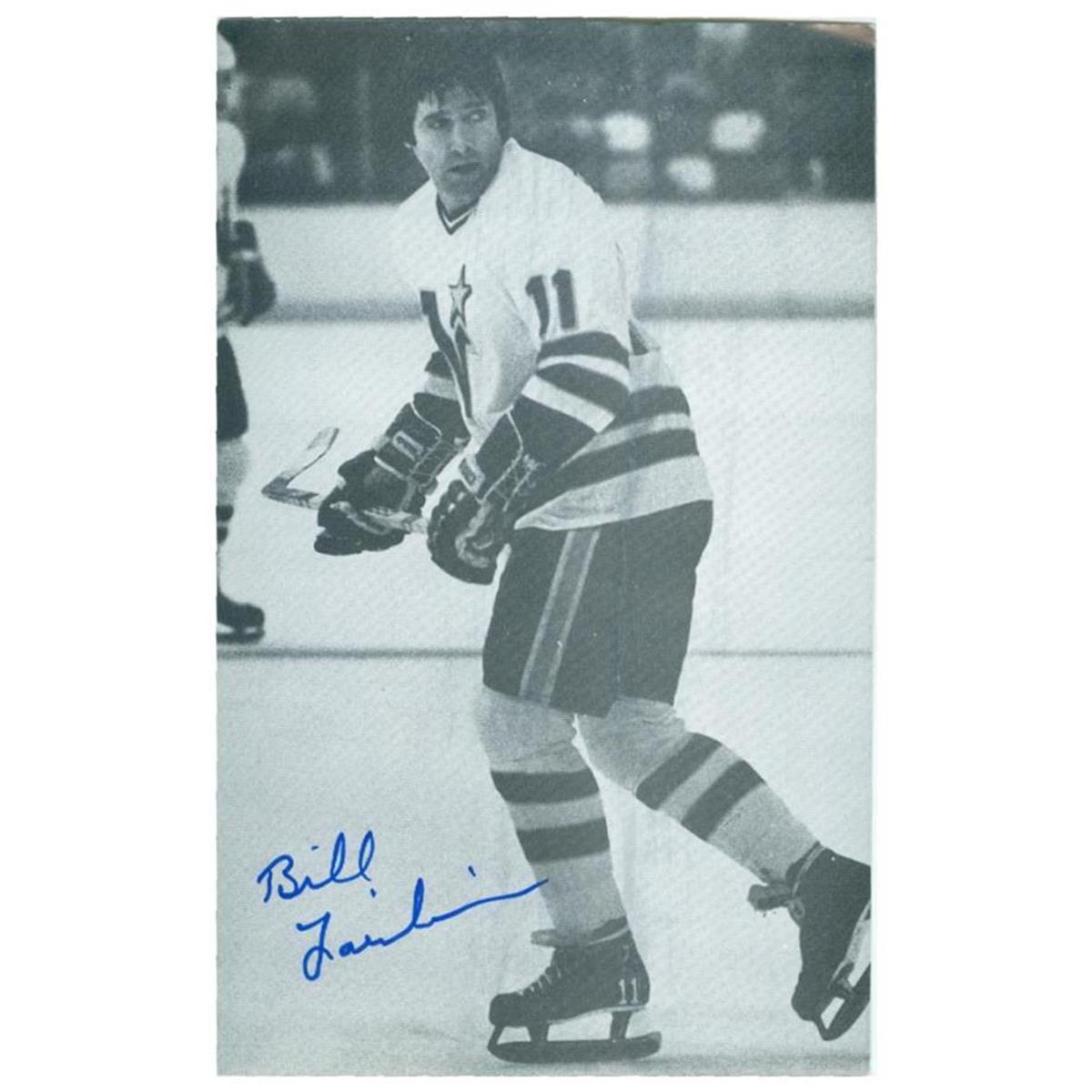 583707 Bill Fairbain Autographed Post Card - Minnesota North Stars