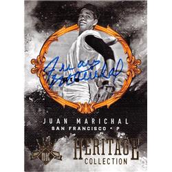 598351 Juan Marichal Autographed Baseball Card - San Francisco Giants - 2017 Diamond Kings Heritage No.HC14