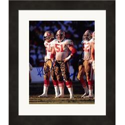 598377 Randy Cross Autographed 8 x 10 in. Photo - San Francisco 49ers - No.2 3X SB Champ Matted & Framed