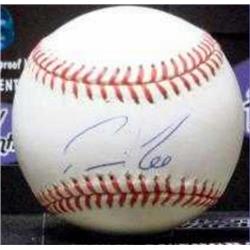 598389 Travis Lee Autographed Baseball - San Diego State University Aztecs Diamondbacks Phillies OMLB