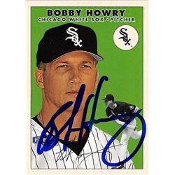 618622 Bobby Howry Autographed Baseball Card - Chicago White Sox, SC - 2000 Fleer Tradition No.173