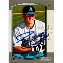 651524 Jack Cust Autographed Baseball Card - Arizona Diamondbacks, FT - 2000 Bowman No.274