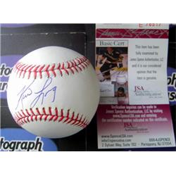 584115 Kevin Long Autographed Baseball - JSA Authenticaion - OMLB 2019 Washington Nationals World Series Batting Coach 2009 Yankees