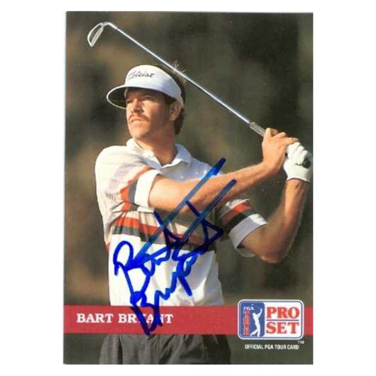 584228 Bart Bryant Autographed Trading Card - Golf