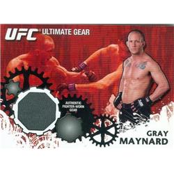 Picture of Autograph Warehouse 587498 Gray Maynard Fighter Worn Gear Patch Trading Card - UFC, Ultimate Fighting Championship - 2010 Topps No.UGGM