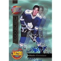 621129 Maxim Kuznetsov Autographed Hockey Card - Dynamo Moscow, Russia - 1994 Signature Rookies No.FF7 -  Autograph Warehouse