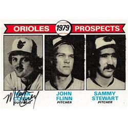 621349 Mark Corey Autographed Baseball Card - Baltimore Orioles, 67 - 1979 Topps Prospects No.701 Ballpoint