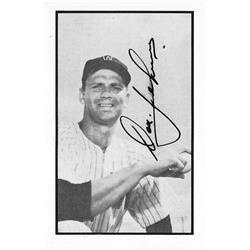 621531 Don Johnson Autographed Baseball Card - Washington Senators, 67 - 1953 Bowman No.55 1983 Reprint Series -  Autograph Warehouse