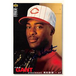 626714 Ron Gant Autographed Baseball Card - Cincinnati Reds - 1994 Upper Deck No.429