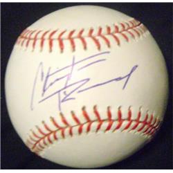 626896 Clayton Richard Autographed Baseball - OMLB Michigan University Wolverines Padres White Sox