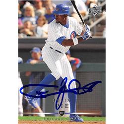 637576 Felix Pie Autographed Baseball Card - Chicago Cubs - 2008 Upper Deck No.446