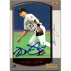 651551 Warren Morris Autographed Baseball Card - Pittsburgh Pirates, FT - 2000 Bowman No.29