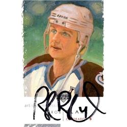 652030 Rob Blake Autographed Hockey Card - Colorado Avalanche, SC - 2003 Upper Deck Artistic Impressions No.20