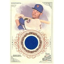 652619 Michael Conforto Player Worn Jersey Patch Baseball Card - New York Mets - 2019 Topps Allen & Ginters No.FSRAMC