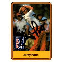 652915 Jerry Pate Autographed Trading Card - Golf, PGA Tour, Alabama Crimson Tide, SC - 1981 Donruss Rookie No.6