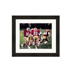 618447 Roger Craig Autographed 8 x 10 in. Photo - San Francisco 49ers - No.SC5 Inscribed 3 X Super Bowl Champ Matted & Framed