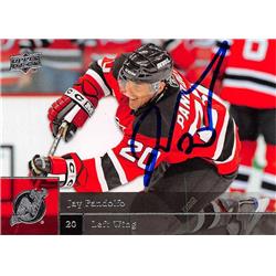 619722 Jay Pandolfo Autographed Hockey Card - New Jersey Devils, SC - 2010 Upper Deck No.303