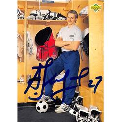 Alexei Kovalev autographed Hockey Card (New York Rangers, SC) 1992 Upper Deck #633 - Hockey Slabbed Autographed Cards
