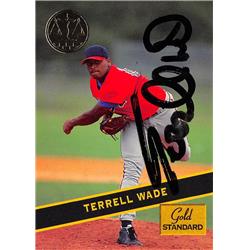621555 Terrell Wade Autographed Baseball Card - Atlanta Braves, 67 - 1994 Signature Rookies Gold Standard No.72 -  Autograph Warehouse