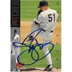 621658 Jason Bere Autographed Baseball Card - Chicago White Sox - 1994 Upper Deck No.146