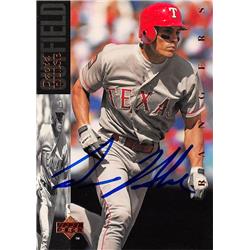622010 David Hulse Autographed Baseball Card - Texas Rangers - 1994 Upper Deck No.377