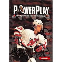 622519 Peter Sykora Autographed Hockey Card - New Jersey Devils 67 - 1997 Skybox Impact No.171 Power Play Light Signature Condition