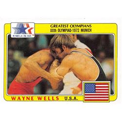Picture of Autograph Warehouse 623762 Wayne Wells Trading Card - USA Olympic Wrestling 1972 Gold University of Oklahoma Sooners - 1983 Laoc No.56