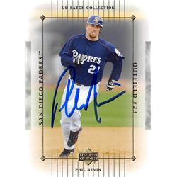 622889 Phil Nevin Autographed Baseball Card - San Diego Padres - 2003 Upper Deck No.89