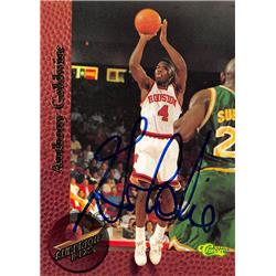 623631 Anthony Goldwire Autographed Basketball Card - Houston Cougars - 1995 Classic Superior Pix Rookie No.73