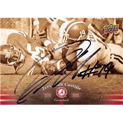 624244 Jeremiah Castille Autographed Football Card - Alabama Crimson Tide, SC - 2012 Upper Deck No.41 -  Autograph Warehouse