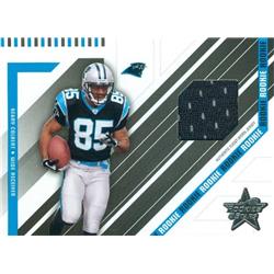 Keary Colbert Player Worn Jersey Patch Football Card - Carolina Panthers - 2004 Leaf Rookies & Stars No.258