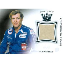 Picture of Autograph Warehouse 649720 Buddy Baker Player Worn Relic Patch Racing Card - 1980 Daytona 500 Winner - 2018 Sportskings Memorabilia No.SMBB