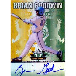 650038 Brian Goodwin Autographed Baseball Card - Washington Nationals, Miami-Dade College - 2011 Leaf Valiant Rookie Refractor No.VABG1