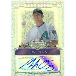 650039 Micah Owings Autographed Baseball Card - Arizona Diamondbacks - 2006 Bowman Sterling Prospect Rookie Refractor No.BSPMO LE 173-199