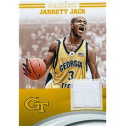 Picture of Autograph Warehouse 583156 Jarrett Jack Player Worn Jersey Patch Basketball Card - Georgia Tech Yellow Jackets - 2016 Panini Team Collection No.JJ-GT