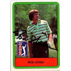 653837 Bob Gilder Autographed Golf Card - PGA Tour, Arizona State Sun Devils, SC - 1982 Donruss No.59
