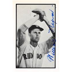 621529 Willard Nixon Autographed Baseball Card - Boston Red Sox, 67 - 1953 Bowman No.2 1983 Reprint Series -  Autograph Warehouse