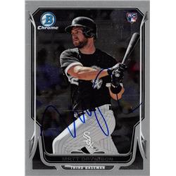 621651 Matt Davidson Autographed Baseball Card - Chicago White Sox - 2014 Bowman Chrome Rookie No.17