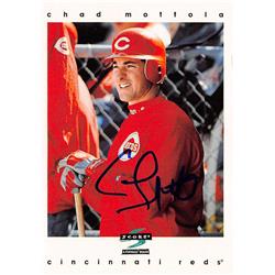 622088 Chad Mottola Autographed Baseball Card - Cincinnati Reds - 1996 Score No.23