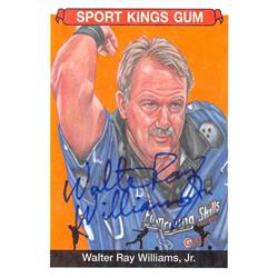 625162 Walter Ray Williams Autographed Trading Card - Bowling Hall of Fame - 2018 Sage Sport Kings No.3