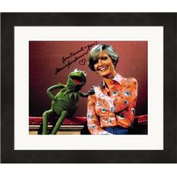 627306 Florence Henderson Autographed 8 x 10 in. Photo - Actress, Kermit the Frog - No.SC3 Matted & Framed -  Autograph Warehouse