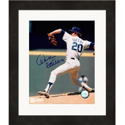 650764 Don Sutton Framed Matted Autographed 8 x 10 in. Photo - Los Angeles Dodgers - No.72