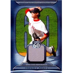 652793 Daniel Bard Player Worn Memorabilia Patch Baseball Card - Boston Red Sox - 2011 Topps No.T60RDB