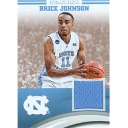 Picture of Autograph Warehouse 583147 Brice Johnson Player Worn Jersey Patch Basketball Card - North Carolina Tar Heels - 2016 Panini Team Collection No.BJ-NC
