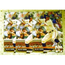 597888 Heliot Ramos Baseball Card - Rookie Prospect Lot of 3 San Francisco Giants 2017 Topps Bowman No.BD12