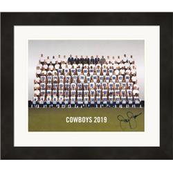 Jerry Jones Autographed 8 x 10 in. Photo - Dallas Cowboys Super Bowl Champion Owner - No.SC9 Matted & Framed