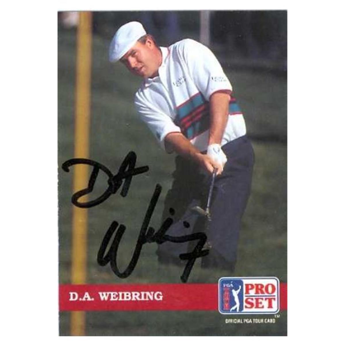 584242 D.A. Weibring Autographed Trading Card - Golf
