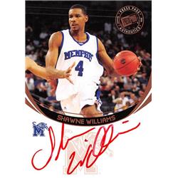 584854 Shawne Williams Autographed Trading Card - Memphis Tigers - 2006 Press Pass Rookie No.4